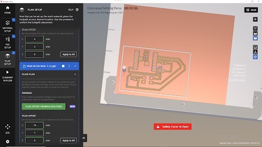 Plan setup in Bantam Tools